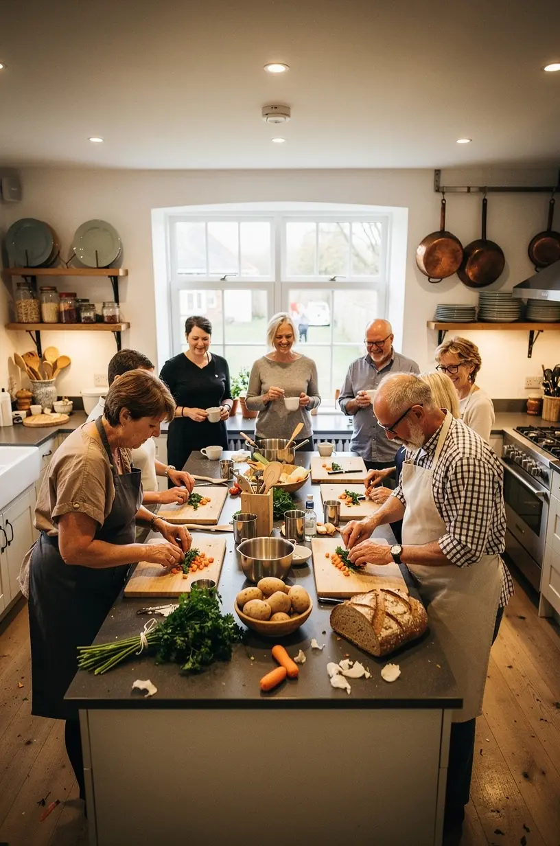 Private event fostering community engagement and connections